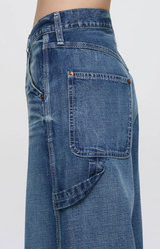 Re/Done Painter Jean Crafted Indigo