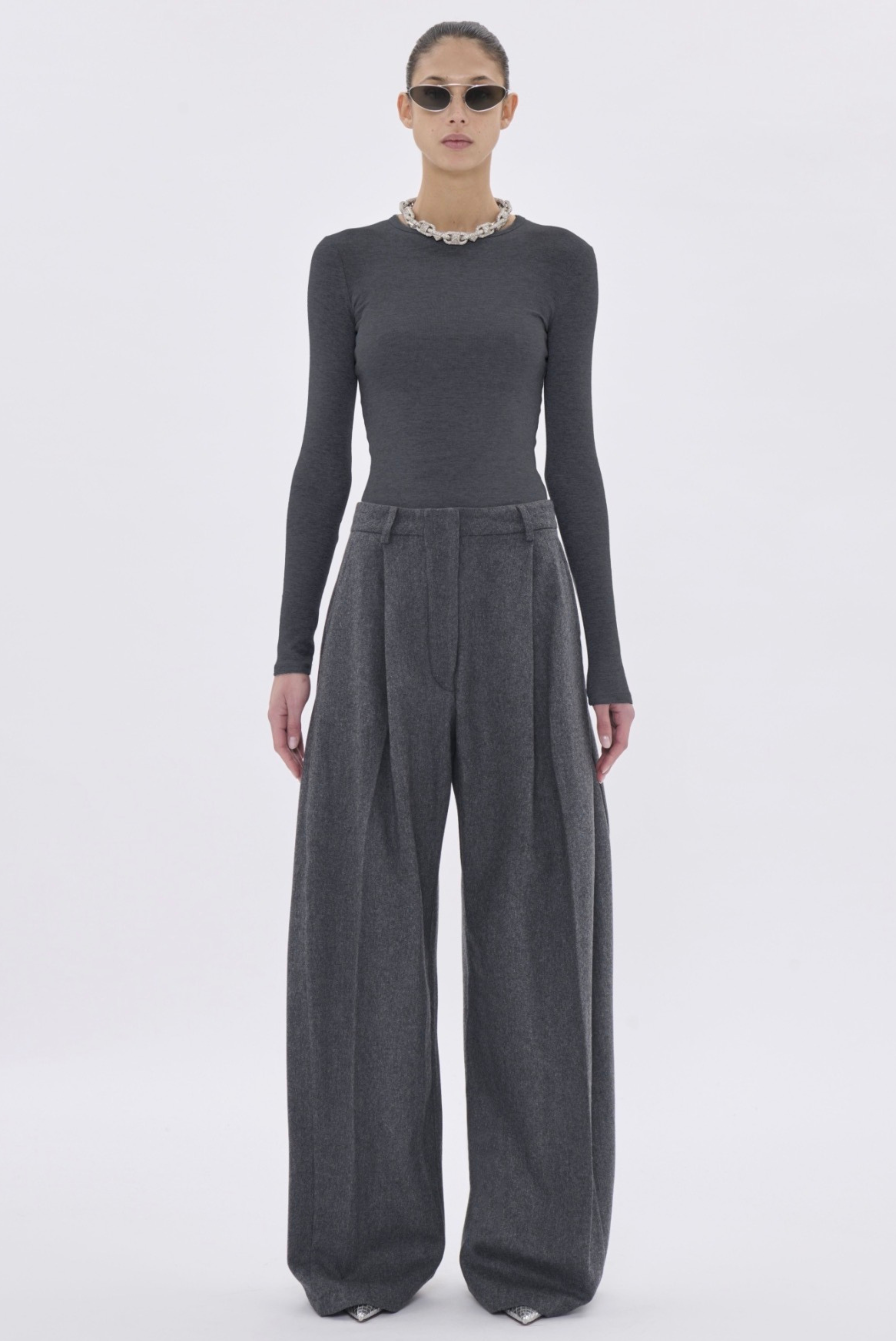 The Latest E-Billie Pleated Trousers