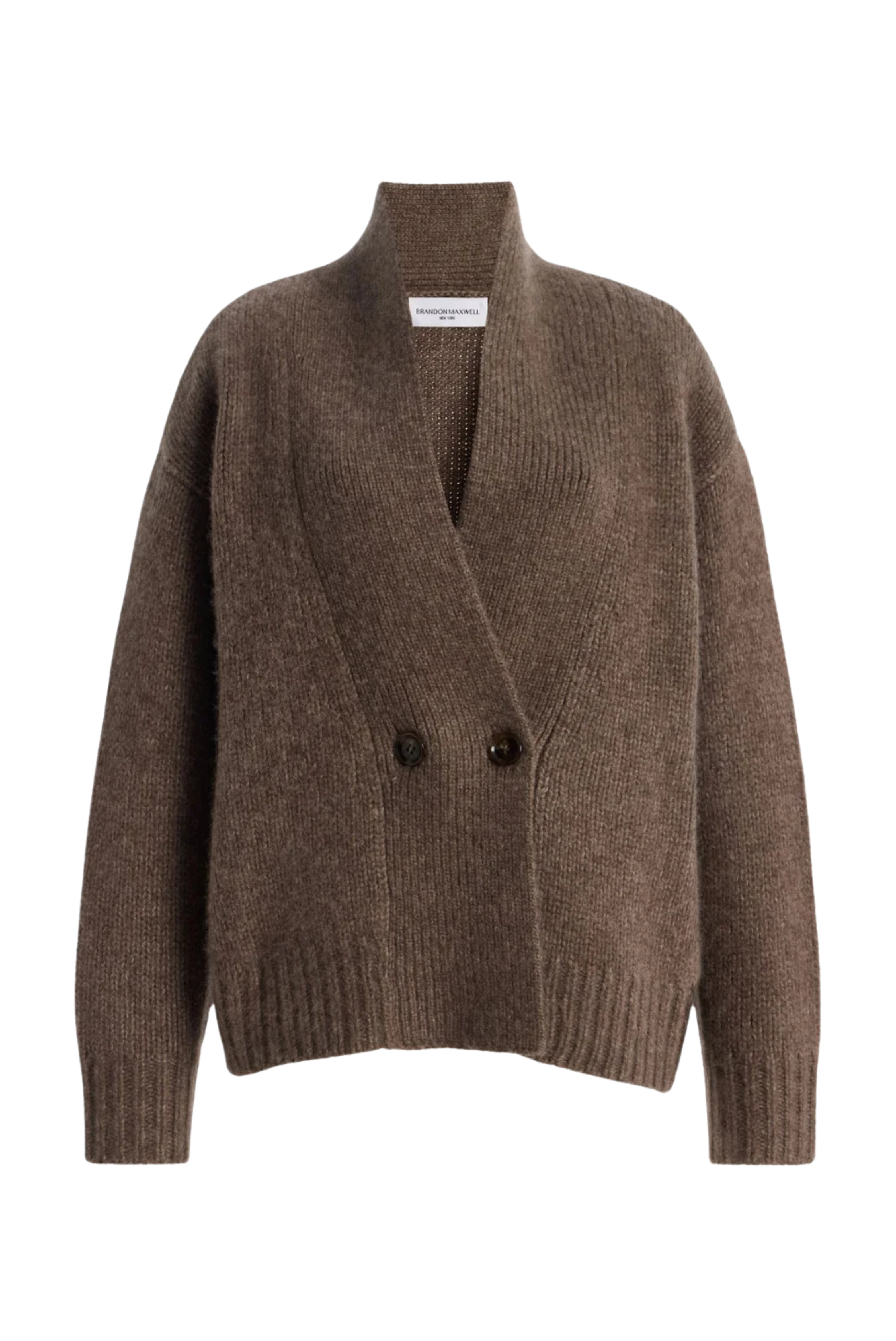 The Lowen Double Breasted Shawl Cardigan