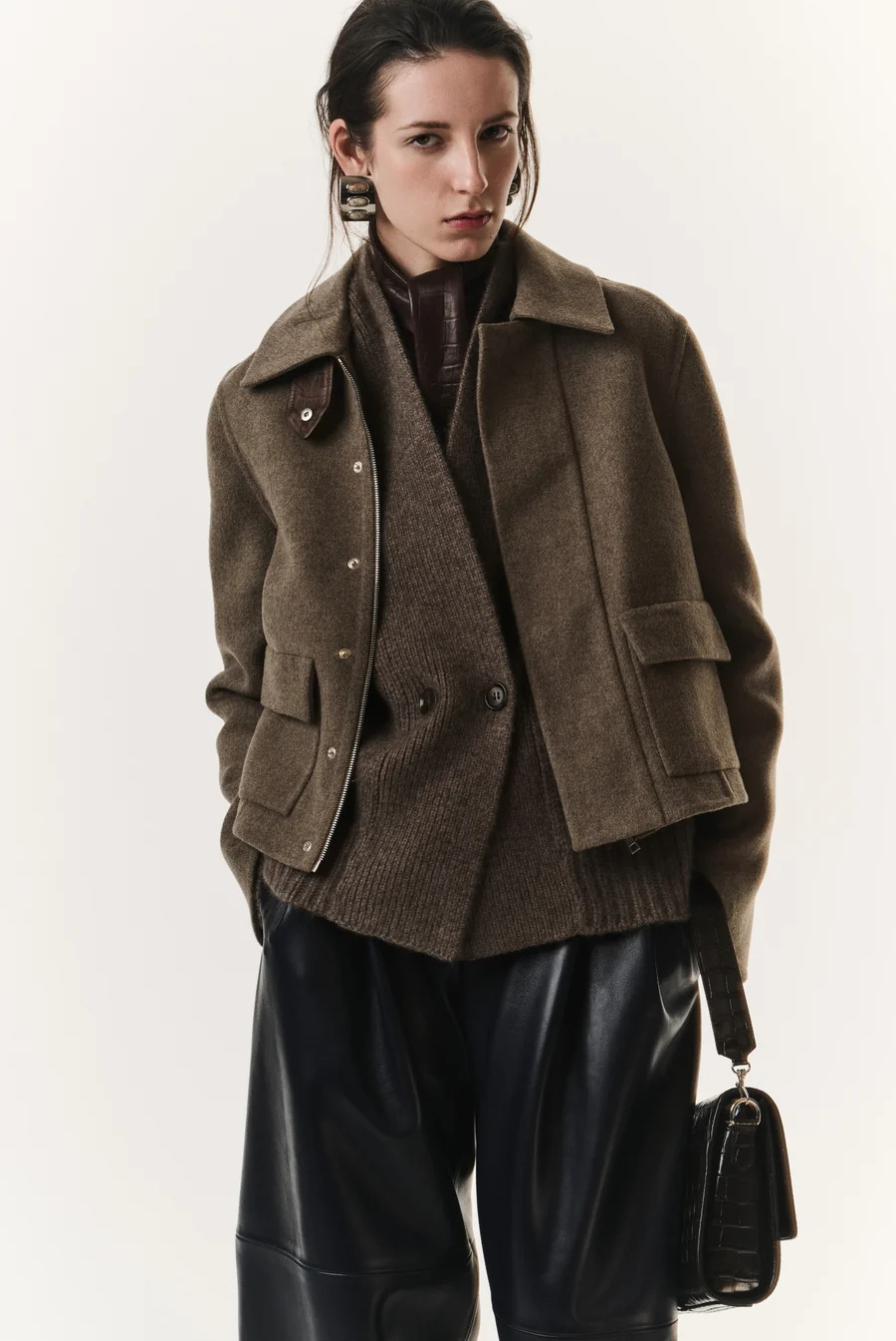 The Lowen Double Breasted Shawl Cardigan