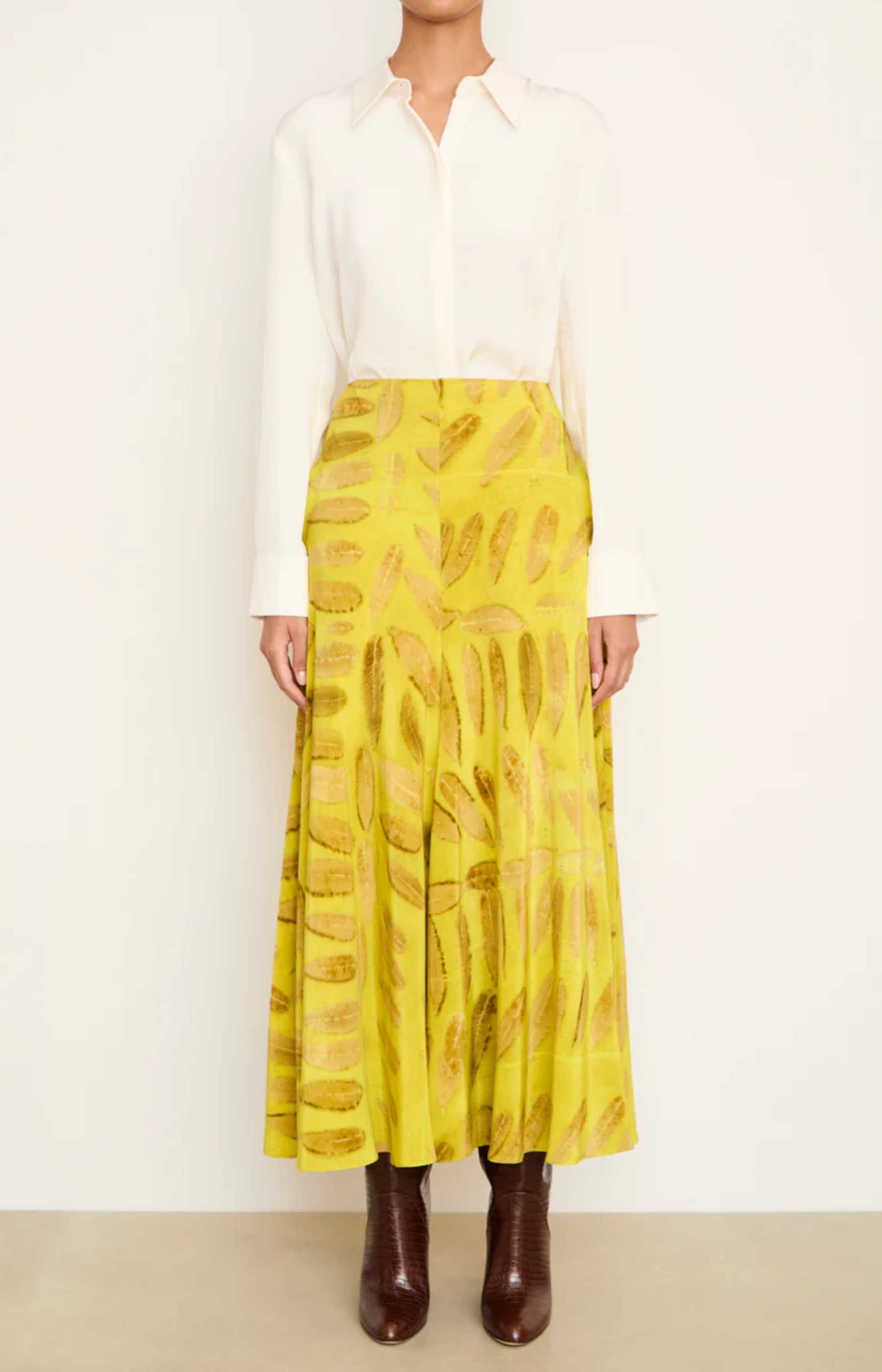 Brandon Maxwell Millie Ankle Length Skirt