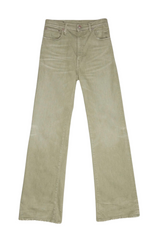 R13 Jane Jean Olive Green