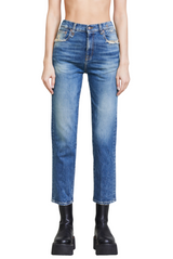 R13 Shelly Slim in Kelly Stretch Jean