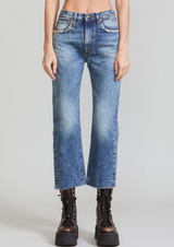 R13 Courtney Slim Jean in Dirty Kelly