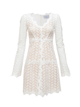 Eyelet Mini Dress